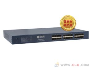 優肯24光管理型千兆光纖網絡交換機 專業網絡架構的堅實基石
